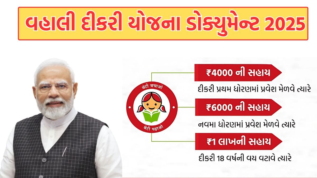 vahali dikri yojana 2025